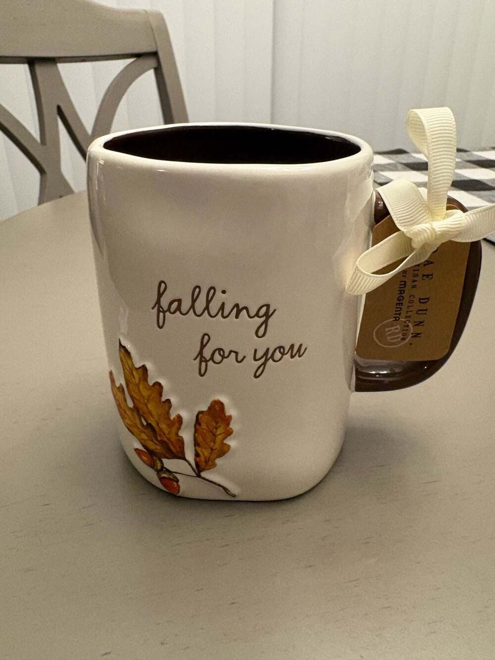 Rae Dunn Artisan Collection Falling For You Fall Ceramic Coffee Mug